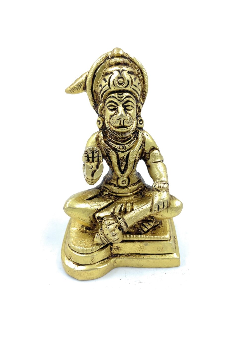 Ashtadhatu Hanuman on Singhasan