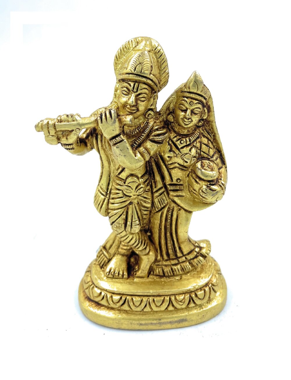 Ashtadhatu Standing Radha Krishna