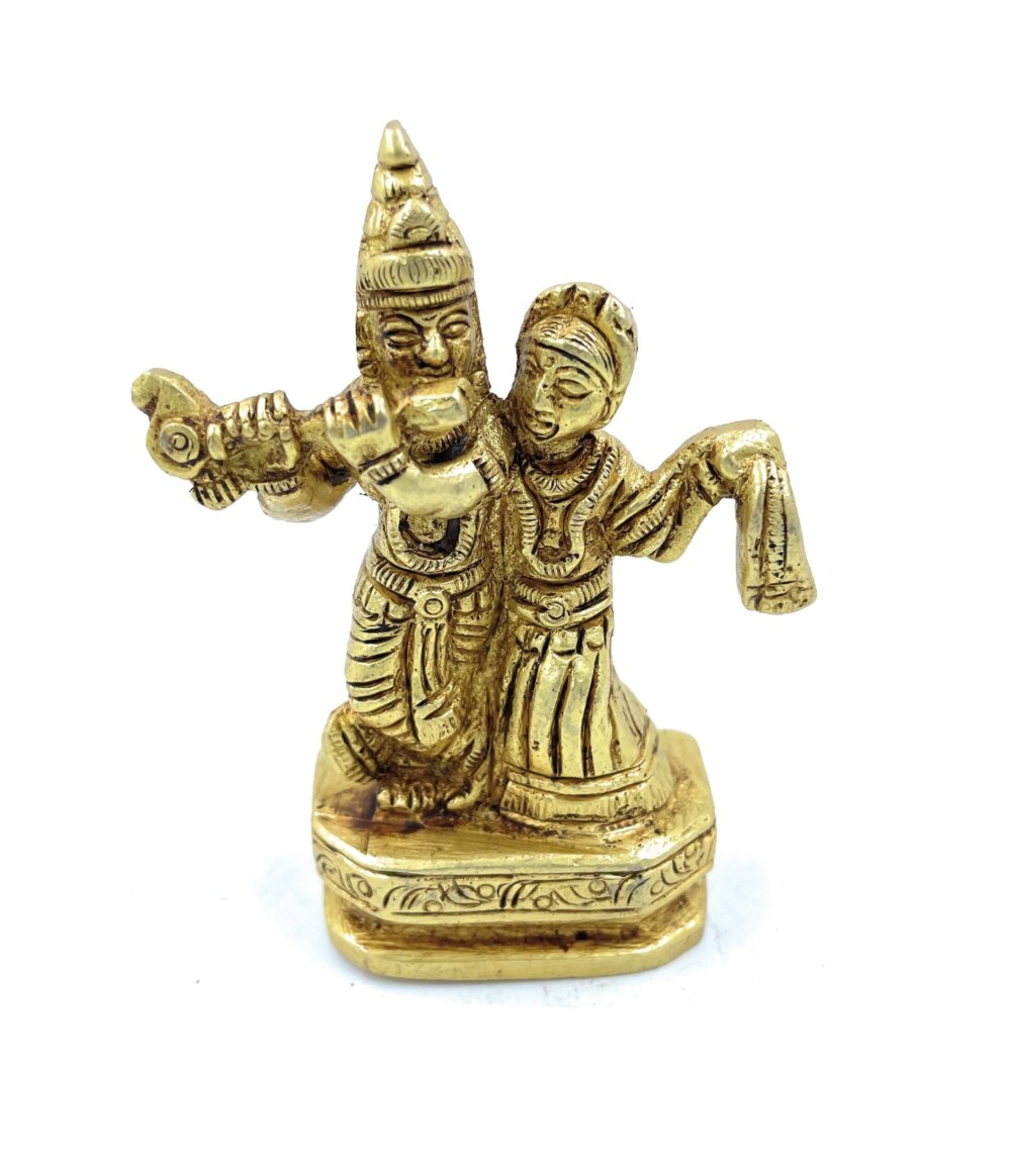 Ashtadhatu Radha Krishna Small-Idol