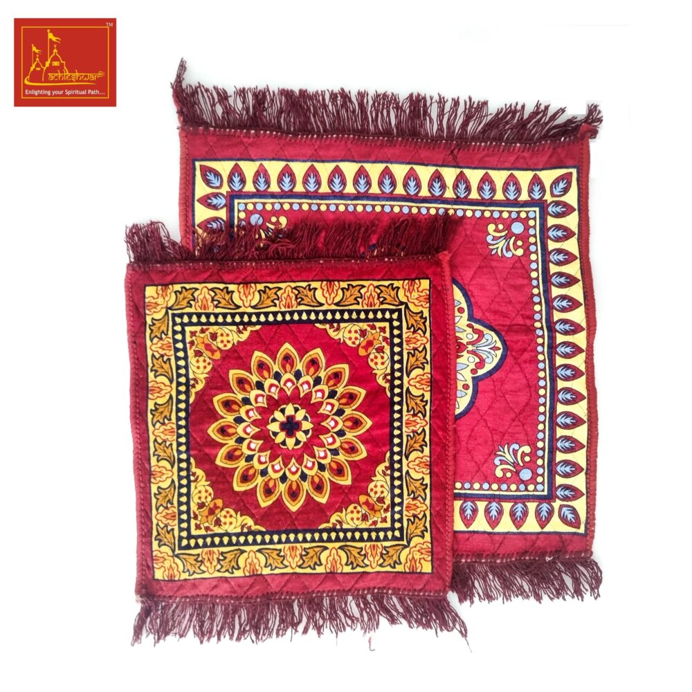 Designer Pooja Aasan Big & Small Combo