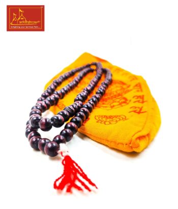 Lal Chandan Mala (108+1) with Goumukhi