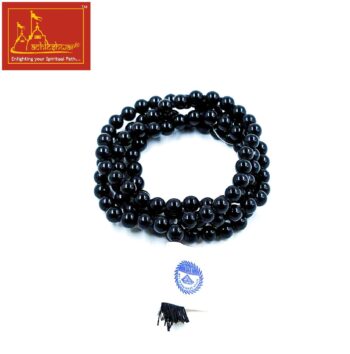 Black Hakik Mala (108+1)
